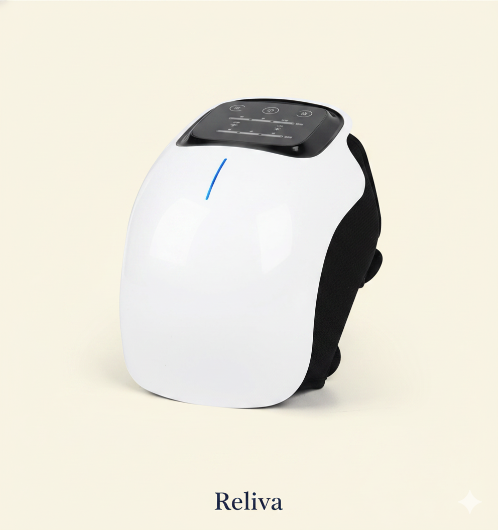 Reliva Cordless Heated Knee Massager